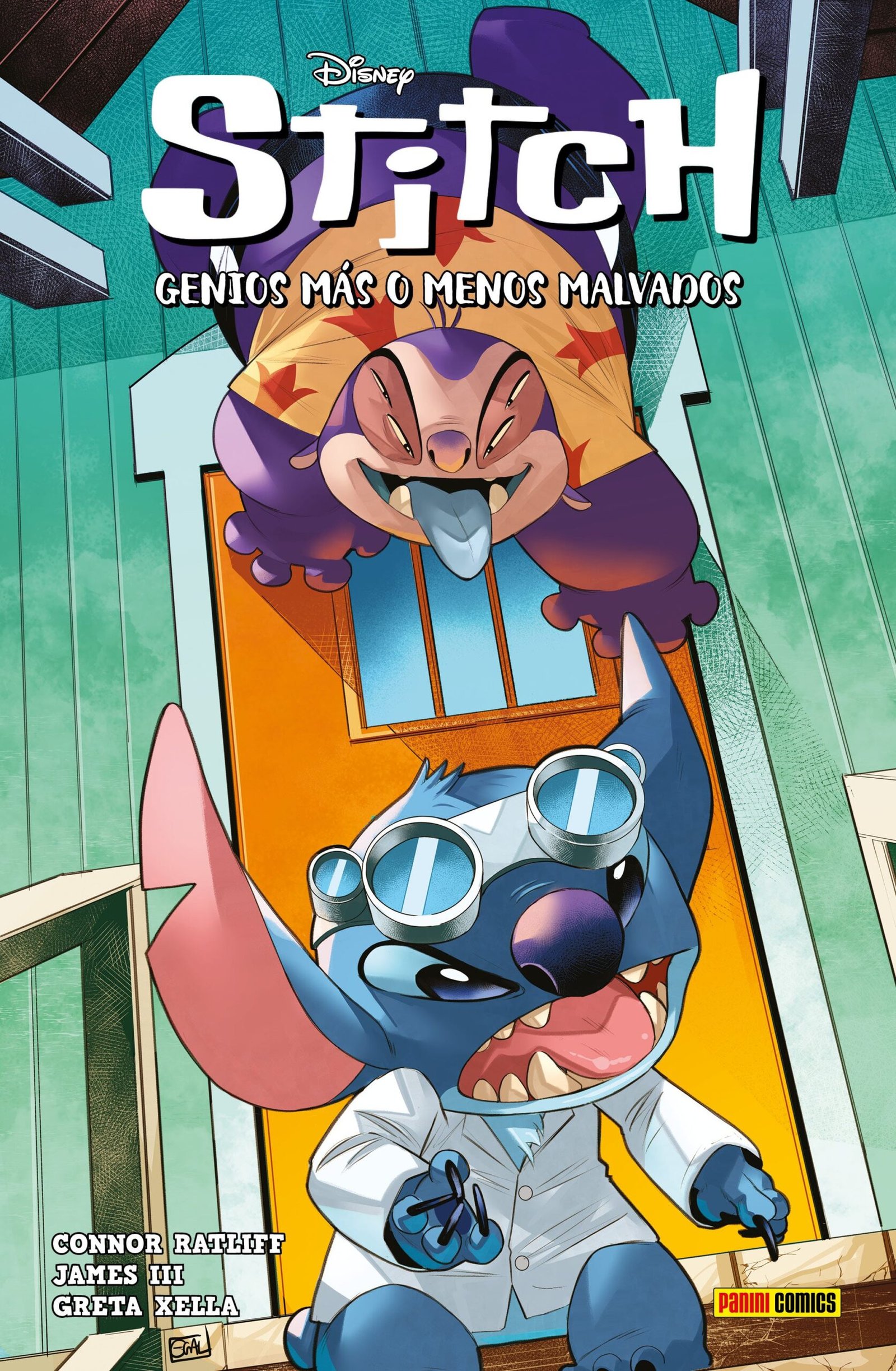 DISNEY VILLANOS: STICH 01 GENIOS MAS O MENOS MALVADOS