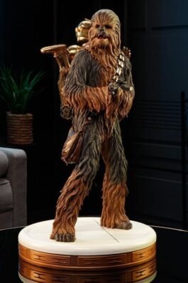 CHEWBACCA AND C-3PO – STAR WARS – PREMIUM FORMAT – 62.6 CM – SIDESHOW COLLECTIBLES