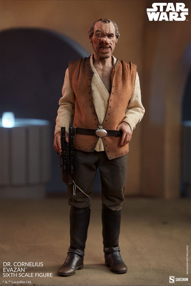 DOCTOR CORNELIUS EVAZAN 1/6 - STAR WARS EPISODE IV SCUM & VILLAINY - SIDESHOW COLLECTIBLES - Imagen 2