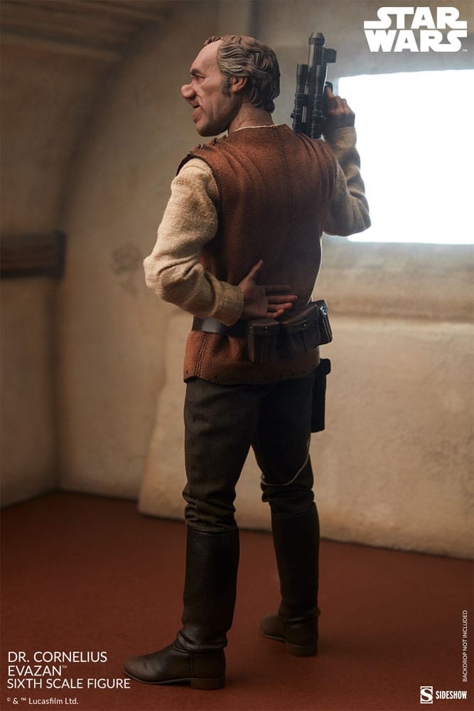 DOCTOR CORNELIUS EVAZAN 1/6 - STAR WARS EPISODE IV SCUM & VILLAINY - SIDESHOW COLLECTIBLES - Imagen 4