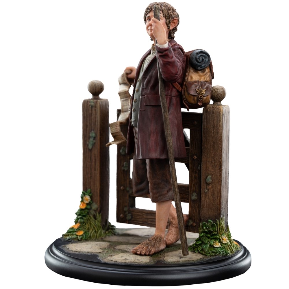 BILBO BAGGINS - THE HOBBIT TRILOGY - MINIATURE STATUE - 18CM - WETA WORKSHOP - Imagen 4