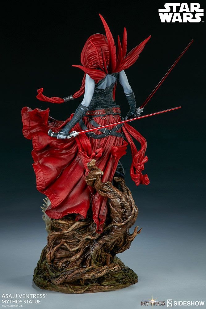 MYTHOS ASAJJ VENTRESS - STAR WARS - STATUE - SIDESHOW COLLECTIBLES - Imagen 6