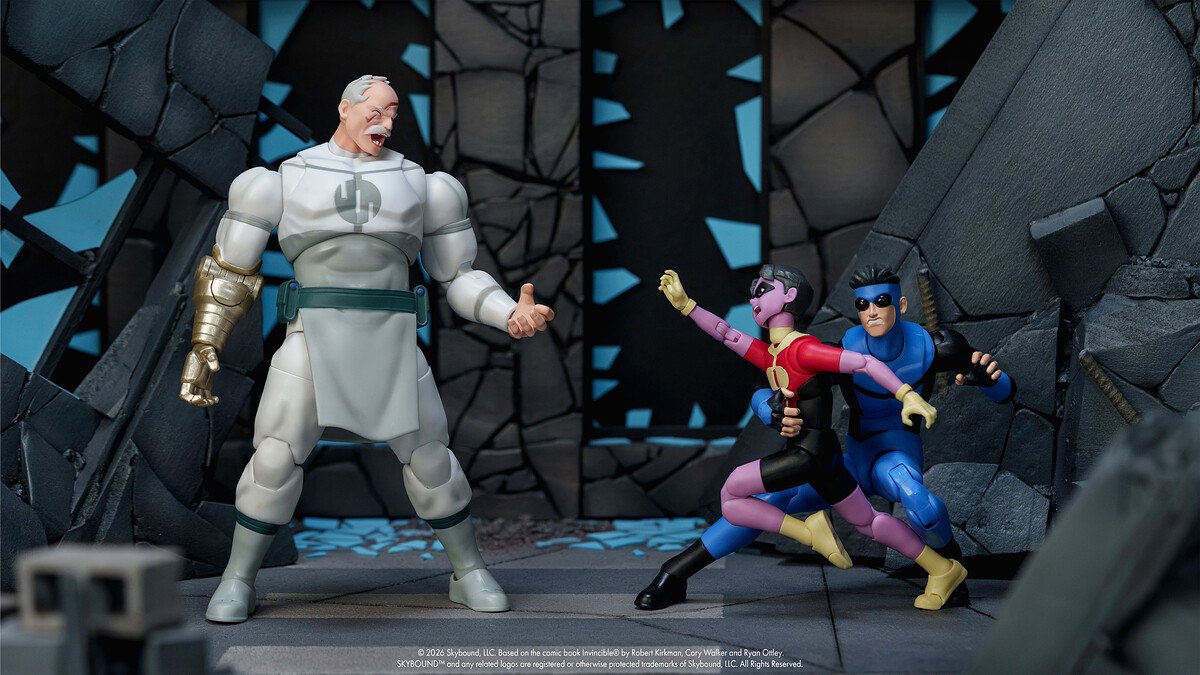 INVINCIBLE - FIGURA 17 CM - JADA TOYS - Imagen 3