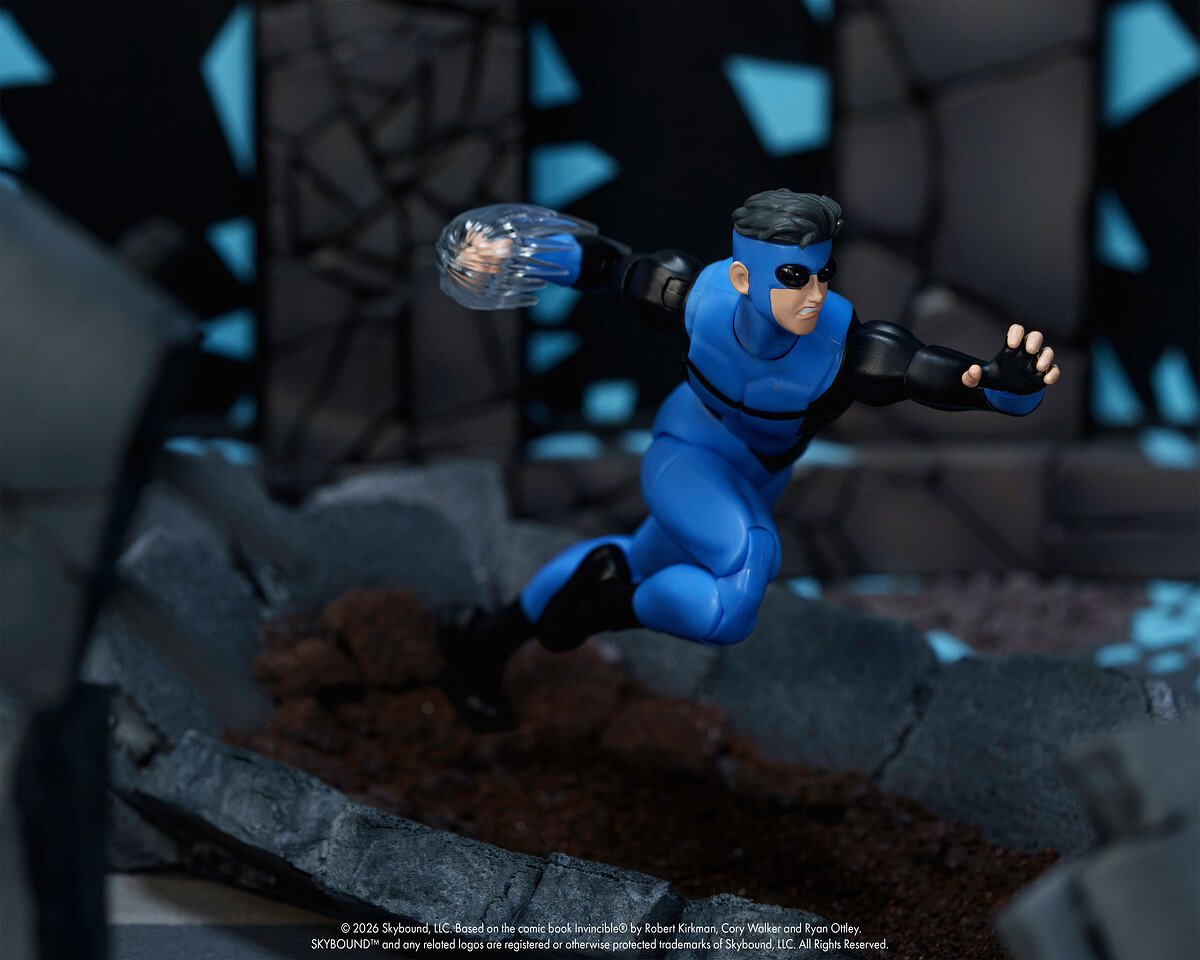 INVINCIBLE - FIGURA 17 CM - JADA TOYS - Imagen 5