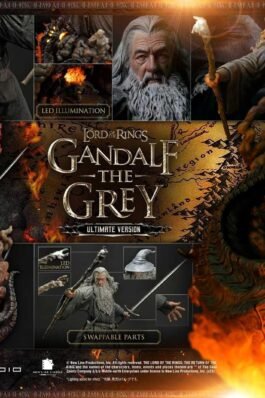GANDALF THE GREY ULTIMATE VERSION – THE LORD OF THE RINGS (FILM) – PREMIUM MASTERLINE – 81 CM – PRIME 1 STUDIO