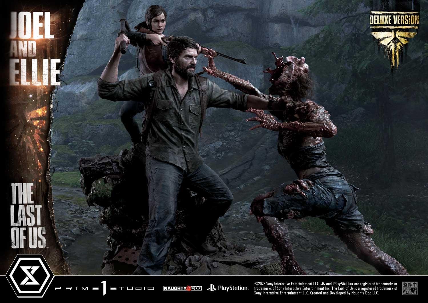 JOEL & ELLIE DELUXE VERSION - THE LAST OF US PART I - PREMIUM MASTERLINE - 73 CM - PRIME 1 STUDIO