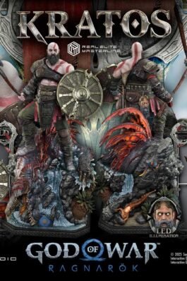 KRATOS – GOD OF WAR: RAGNAROK – REAL ELITE MASTERLINE – 95 CM – PRIME 1 STUDIO