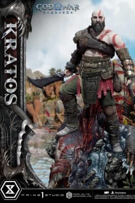KRATOS – GOD OF WAR: RAGNAROK – REAL ELITE MASTERLINE – 95 CM – PRIME 1 STUDIO