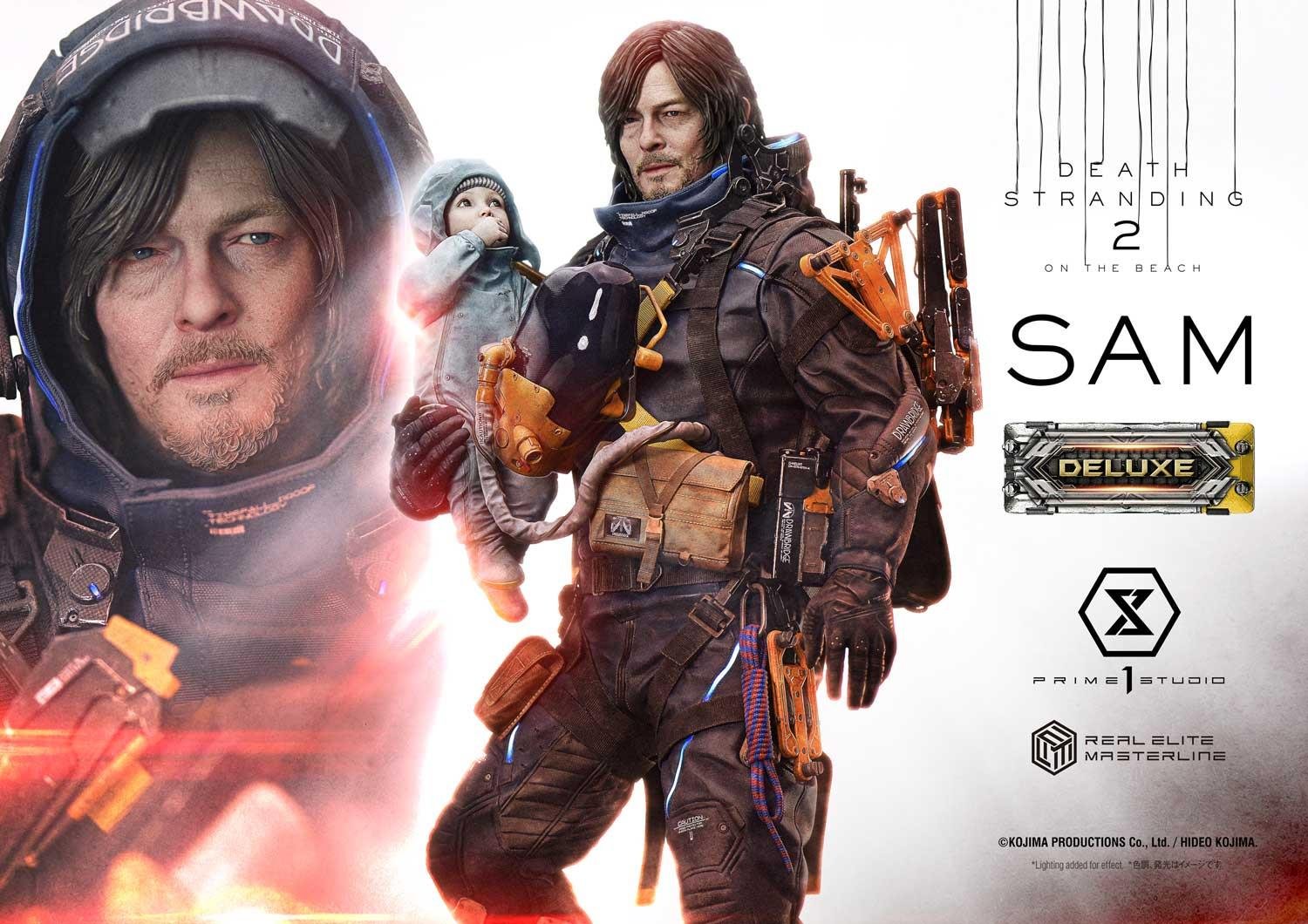 SAM DELUXE VERSION - DEATH STRANDING 2: ON THE BEACH - REAL ELITE MASTERLINE - 83 CM - PRIME 1 STUDIO