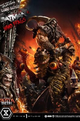 LOBO BATMAN: BATMAN WHO FRAGS (CONCEPT DESIGN BY CARLOS D’ANDA) – DARK NIGHTS: DEATH METAL (COMICS) – MUSEUM MASTERLINE – 81CM – PRIME 1 STUDIO