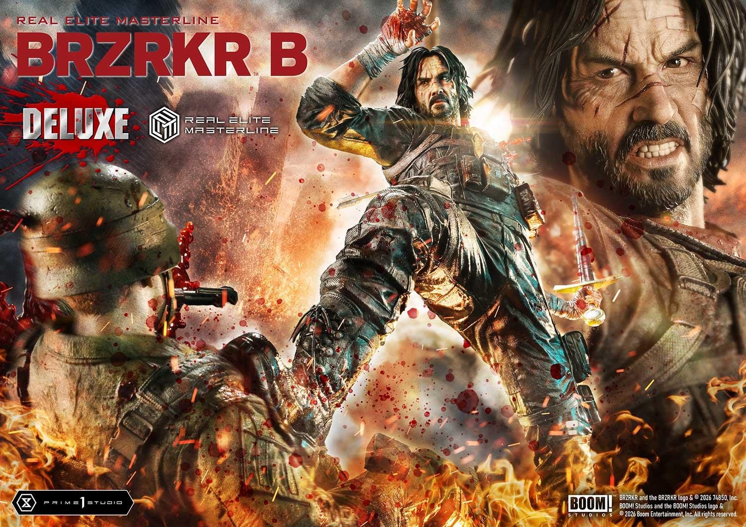 BRZRKR B DELUXE VERSION - REAL ELITE MASTERLINE - 69CM - PRIME 1 STUDIO - Imagen 2