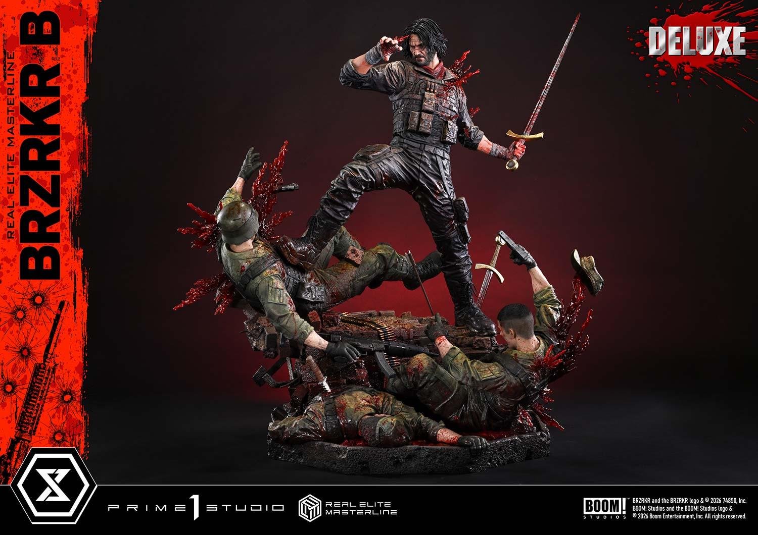BRZRKR B DELUXE VERSION - REAL ELITE MASTERLINE - 69CM - PRIME 1 STUDIO - Imagen 7