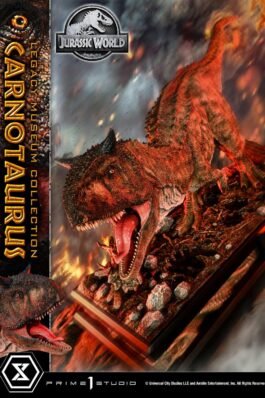 CARNOTAURUS – JURASSIC WORLD: FALLEN KINGDOM (FILM) – LEGACY MUSEUM COLLECTION – 42CM – PRIME 1 STUDIO
