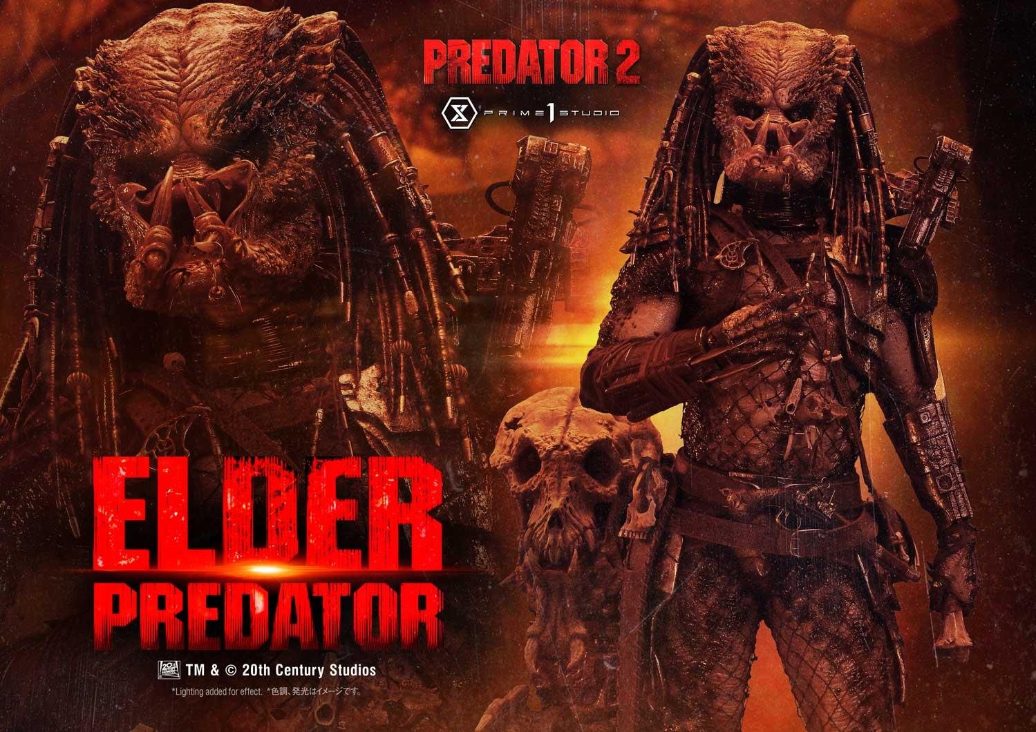 ELDER PREDATOR - PREDATOR 2 (FILM) - MUSEUM MASTERLINE - 94 CM - PRIME 1 STUDIO