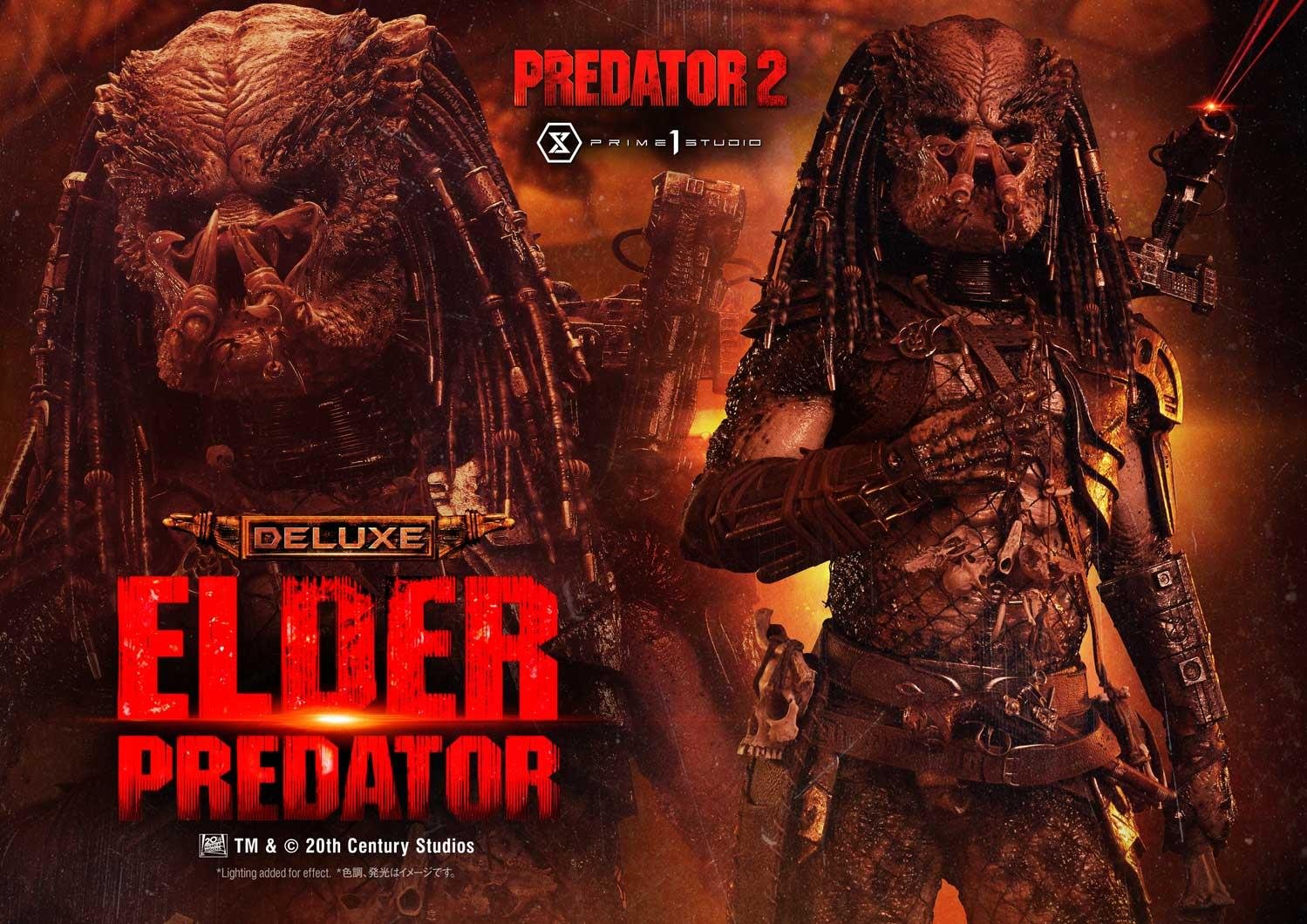 ELDER PREDATOR DELUXE VERSION - PREDATOR 2 (FILM) - MUSEUM MASTERLINE - 94 CM - PRIME 1 STUDIO