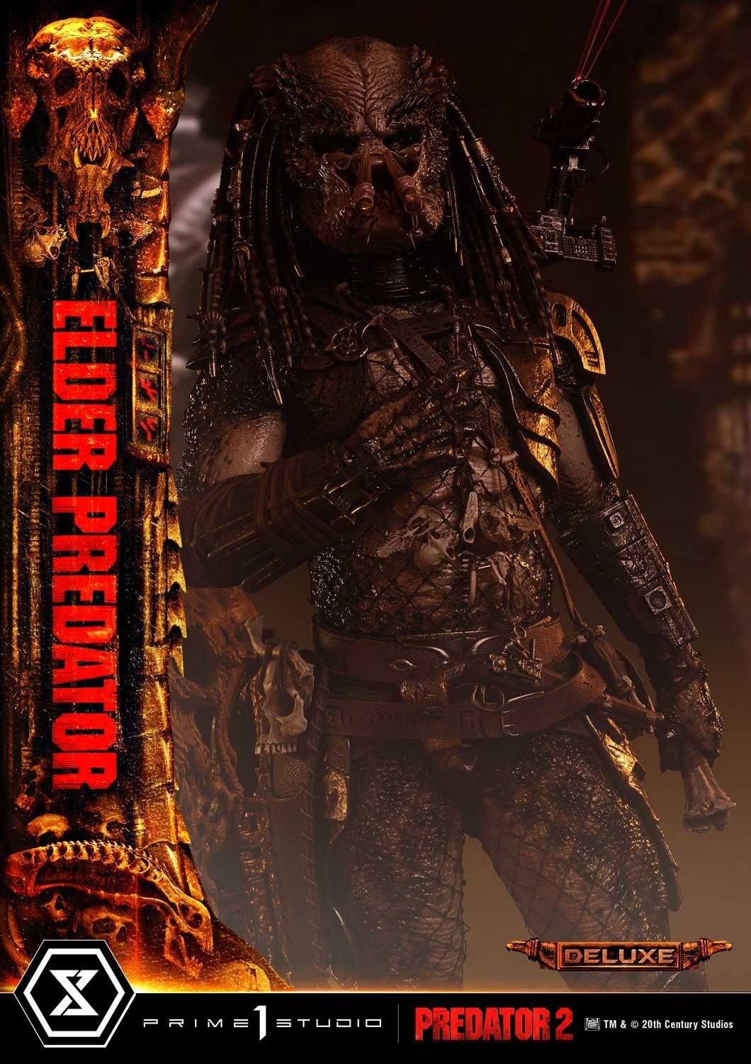 ELDER PREDATOR DELUXE VERSION - PREDATOR 2 (FILM) - MUSEUM MASTERLINE - 94 CM - PRIME 1 STUDIO