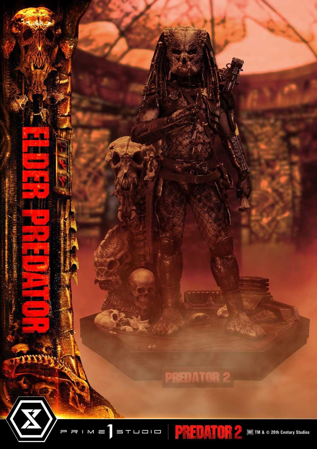 ELDER PREDATOR DELUXE VERSION - PREDATOR 2 (FILM) - MUSEUM MASTERLINE - 94 CM - PRIME 1 STUDIO