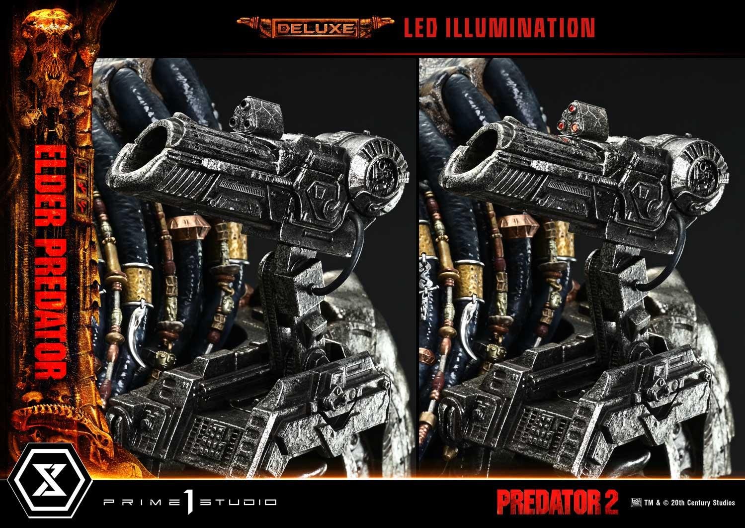 ELDER PREDATOR DELUXE VERSION - PREDATOR 2 (FILM) - MUSEUM MASTERLINE - 94 CM - PRIME 1 STUDIO