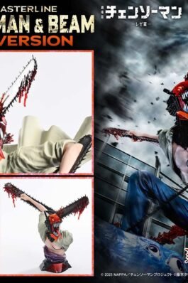 CHAINSAW MAN & BEAM BONUS VERSION – CHAINSAW MAN – THE MOVIE: REZE ARC – CONCEPT MASTERLINE – 73 CM – PRIME 1 STUDIO
