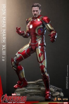 VENGADORES: LA ERA DE ULTRÓN DIECAST IRON MAN MARK XLIII (2.0) – MARVEL – MOVIE MASTERPIECE – 32CM – HOT TOYS
