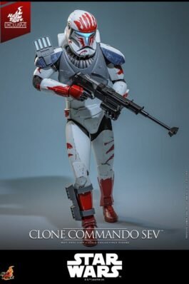 THE CLONE WARS TELEVISION MASTERPIECE CLONE COMMANDO SEV (HOT TOYS EXCLUSIVE) – STAR WARS – TELEVISION MASTERPIECE 1/6 – 30CM – HOT TOYS