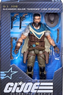 ALEJANDRO BALAM «SUNDOWN» LUNA MENDOZA – G.I. JOE – G.I. JOE CLASSIFIED SERIES – FIGURA 15 CM – HASBRO