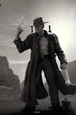 OLD MAN LOGAN (BLACK AND WHITE VERSION) – X-MEN – ART SCALE 1/10 – IRON STUDIOS