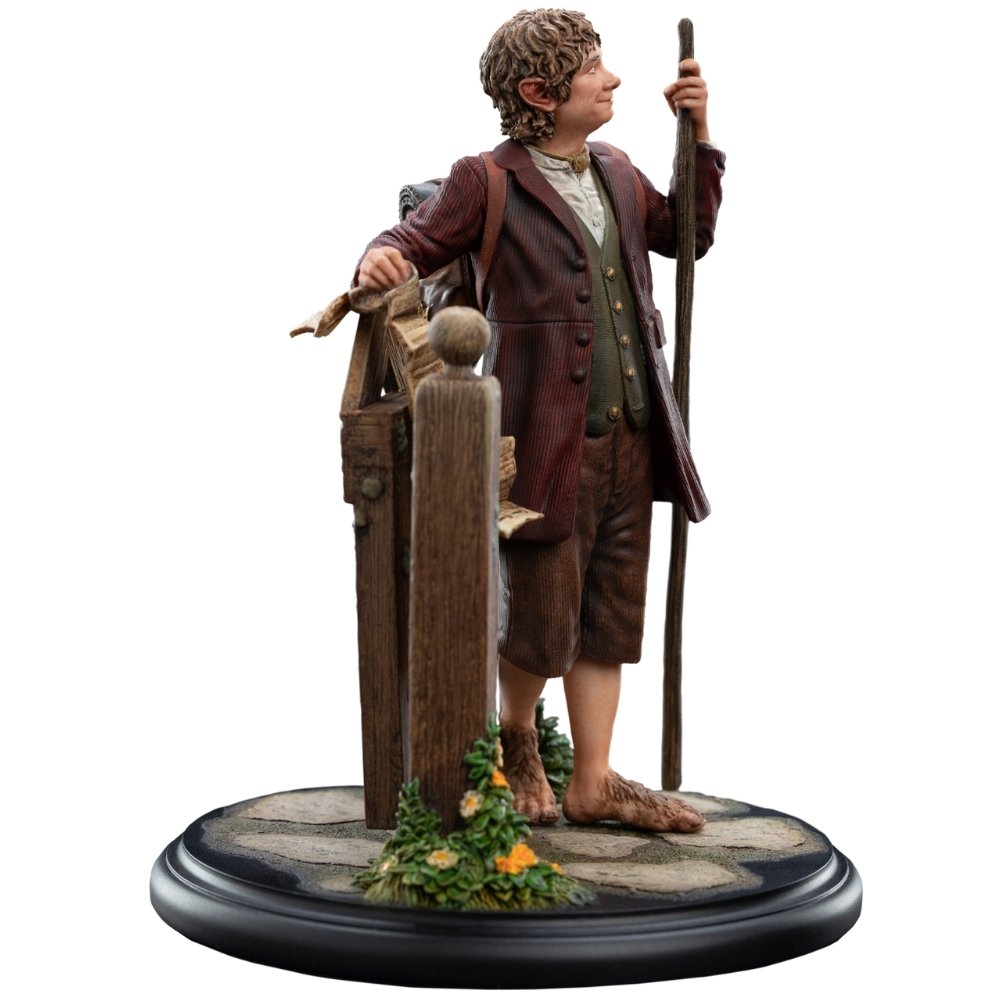 BILBO BAGGINS - THE HOBBIT TRILOGY - MINIATURE STATUE - 18CM - WETA WORKSHOP - Imagen 5