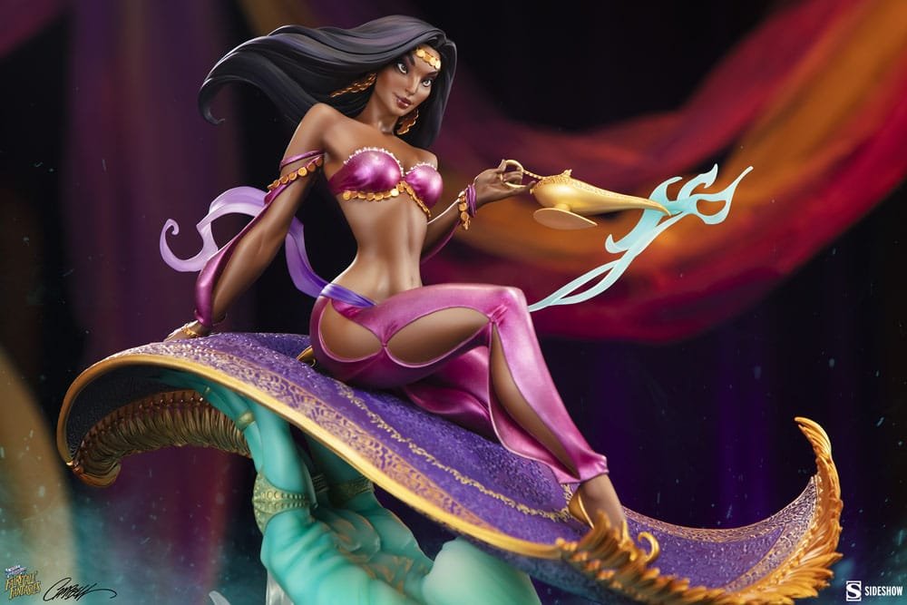 SULTANA ARABIAN NIGHTS - FAIRYTALE FANTASIES COLLECTION - STATUE 44 CM - SIDESHOW COLLECTIBLES - Imagen 2