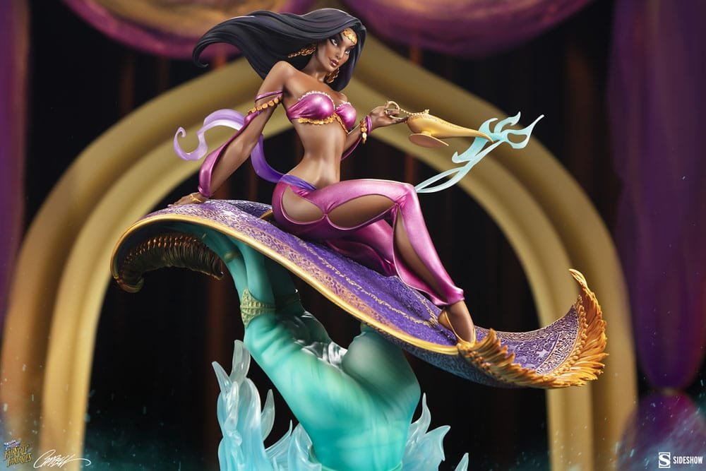 SULTANA ARABIAN NIGHTS - FAIRYTALE FANTASIES COLLECTION - STATUE 44 CM - SIDESHOW COLLECTIBLES - Imagen 4