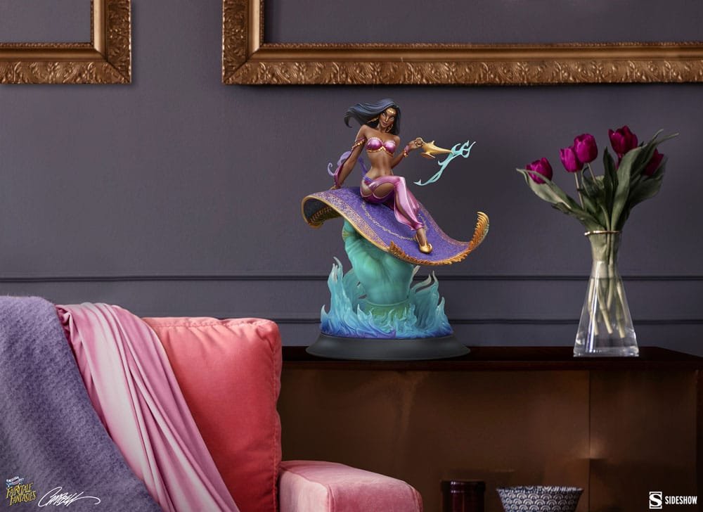 SULTANA ARABIAN NIGHTS - FAIRYTALE FANTASIES COLLECTION - STATUE 44 CM - SIDESHOW COLLECTIBLES - Imagen 5