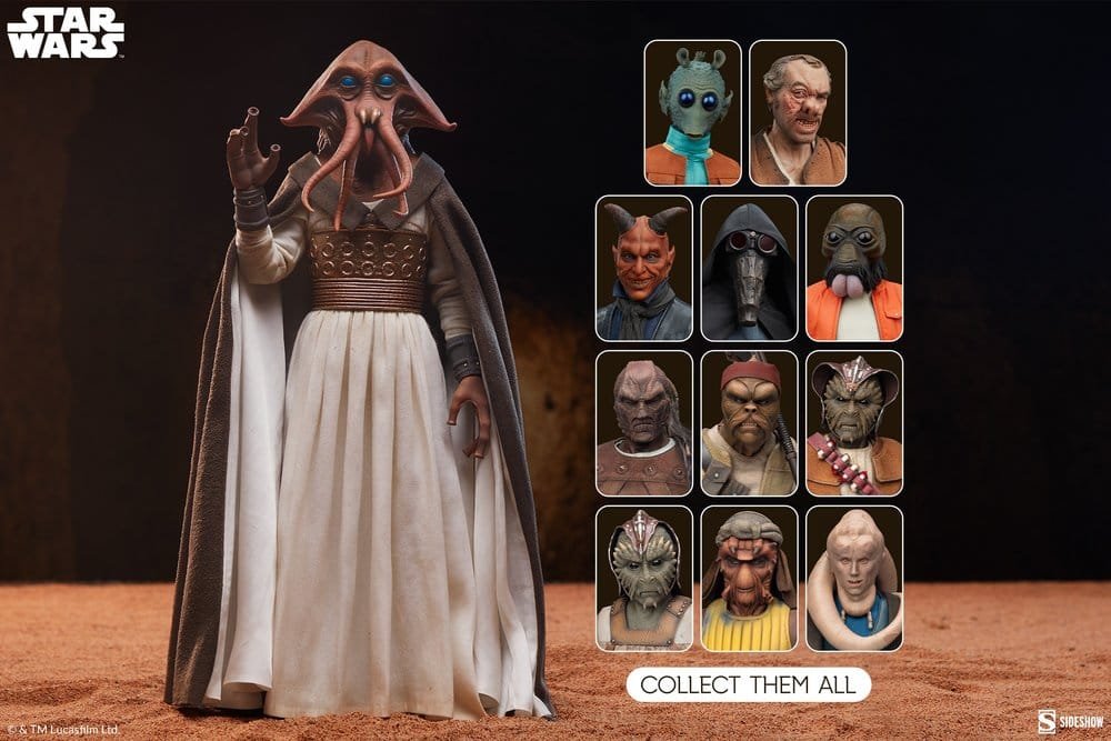 TESSEK - STAR WARS - 32CM - SIDESHOW COLLECTIBLES - Imagen 4