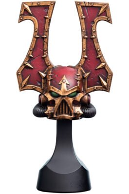 KHORNE BERZERKER HELMET – WARHAMMER 40K – MINIATURE STATUE – 20CM – WETA WORKSHOP