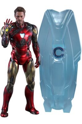 VENGADORES: ENDGAME DIECAST IRON MAN MARK LXXXV (BATTLE DAMAGED VERSION) SPECIAL EDITION – MARVEL – MOVIE MASTERPIECE – 32CM – HOT TOYS