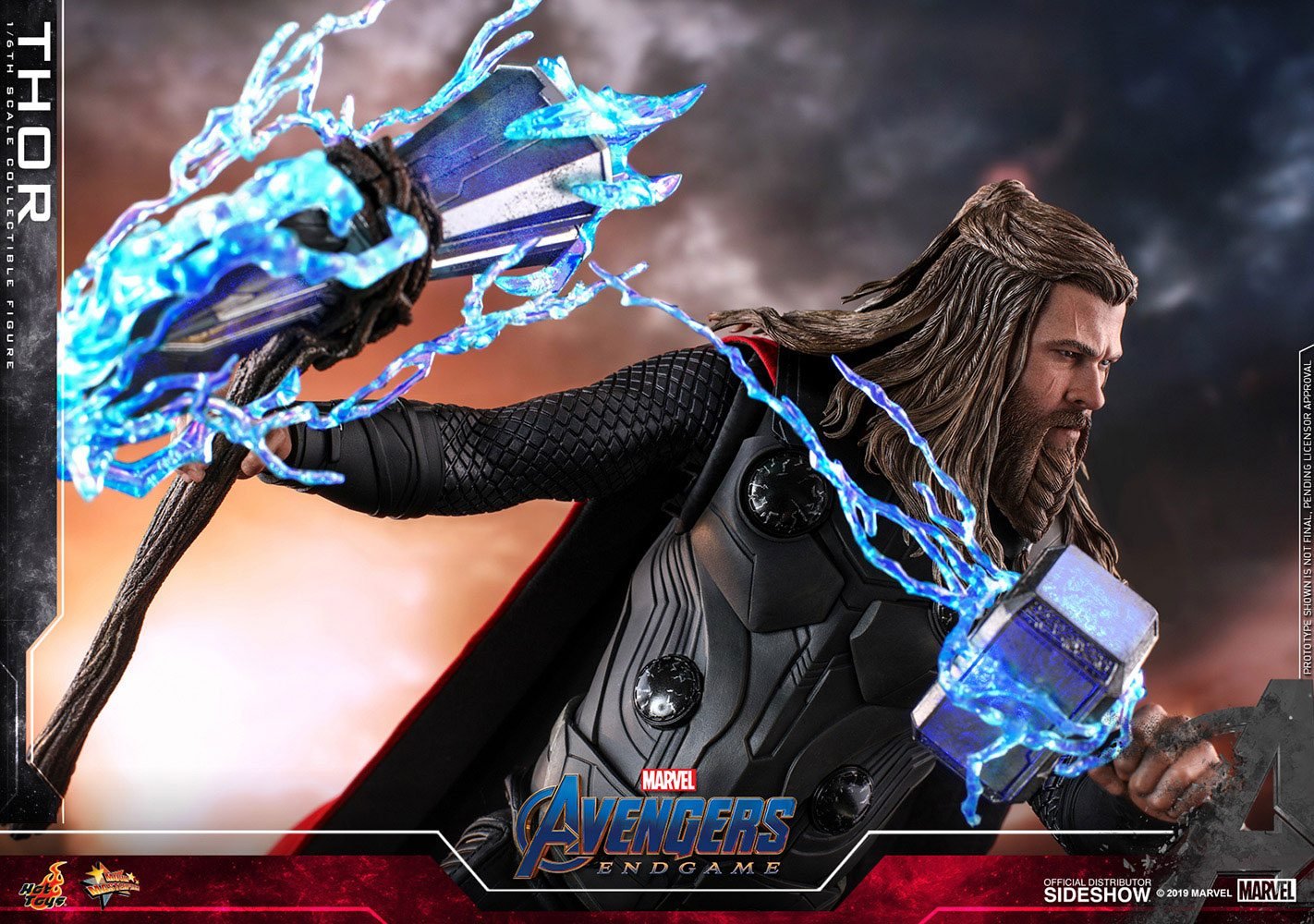 AVENGERS: ENDGAME THOR - MARVEL - MOVIE MASTERPIECE - 32CM - HOT TOYS - Imagen 10