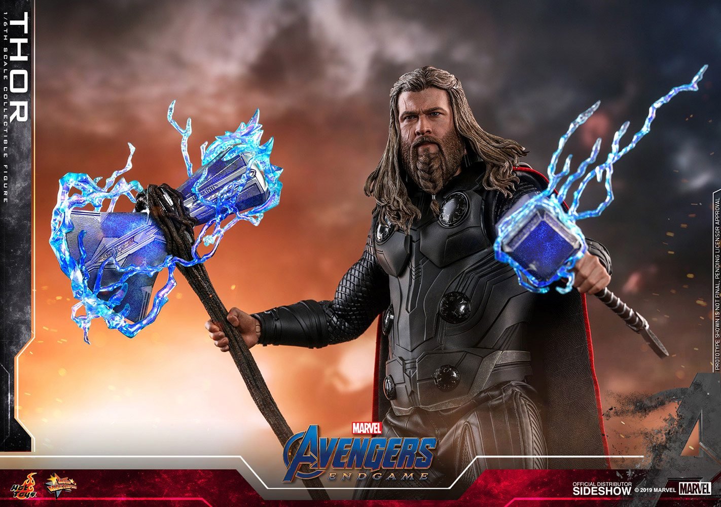AVENGERS: ENDGAME THOR - MARVEL - MOVIE MASTERPIECE - 32CM - HOT TOYS - Imagen 7