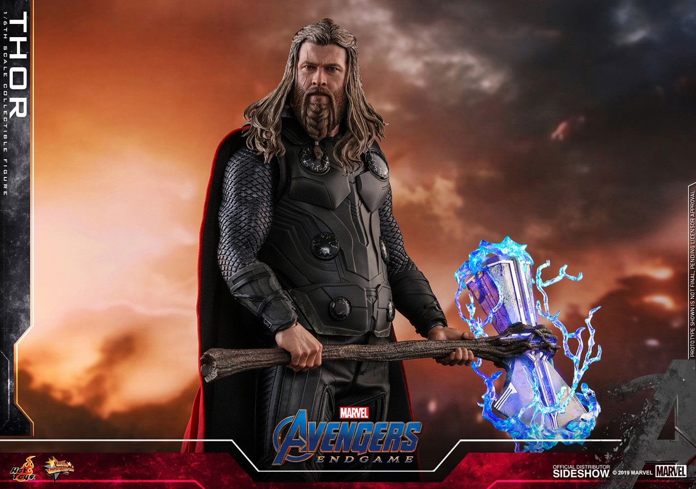 AVENGERS: ENDGAME THOR - MARVEL - MOVIE MASTERPIECE - 32CM - HOT TOYS - Imagen 9