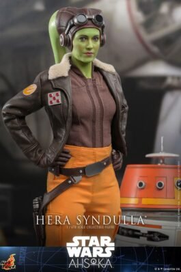 AHSOKA HERA SYNDULLA – STAR WARS – FIGURA 1/6 – 28CM – HOT TOYS
