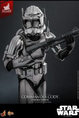 COMMANDER CODY (CHROME VERSION) HOT TOYS EXCLUSIVE – STAR WARS – MOVIE MASTERPIECE – 30CM – HOT TOYS