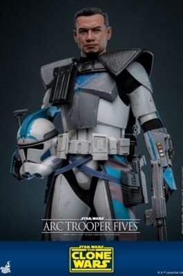 THE CLONE WARS ARC TROOPER FIVES – STAR WARS – FIGURA 1/6 – 30CM – HOT TOYS