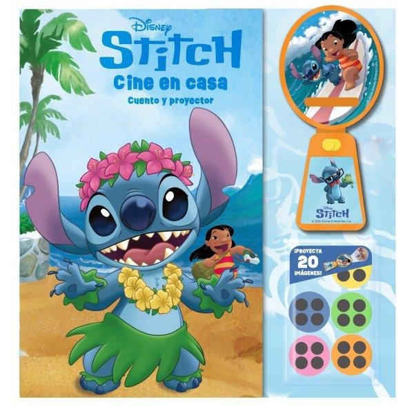 STITCH. CINE EN CASA. CUENTO Y PROYECTOR