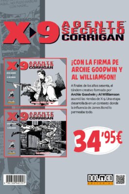 PACK 01 AGENTE SECRETO X-9