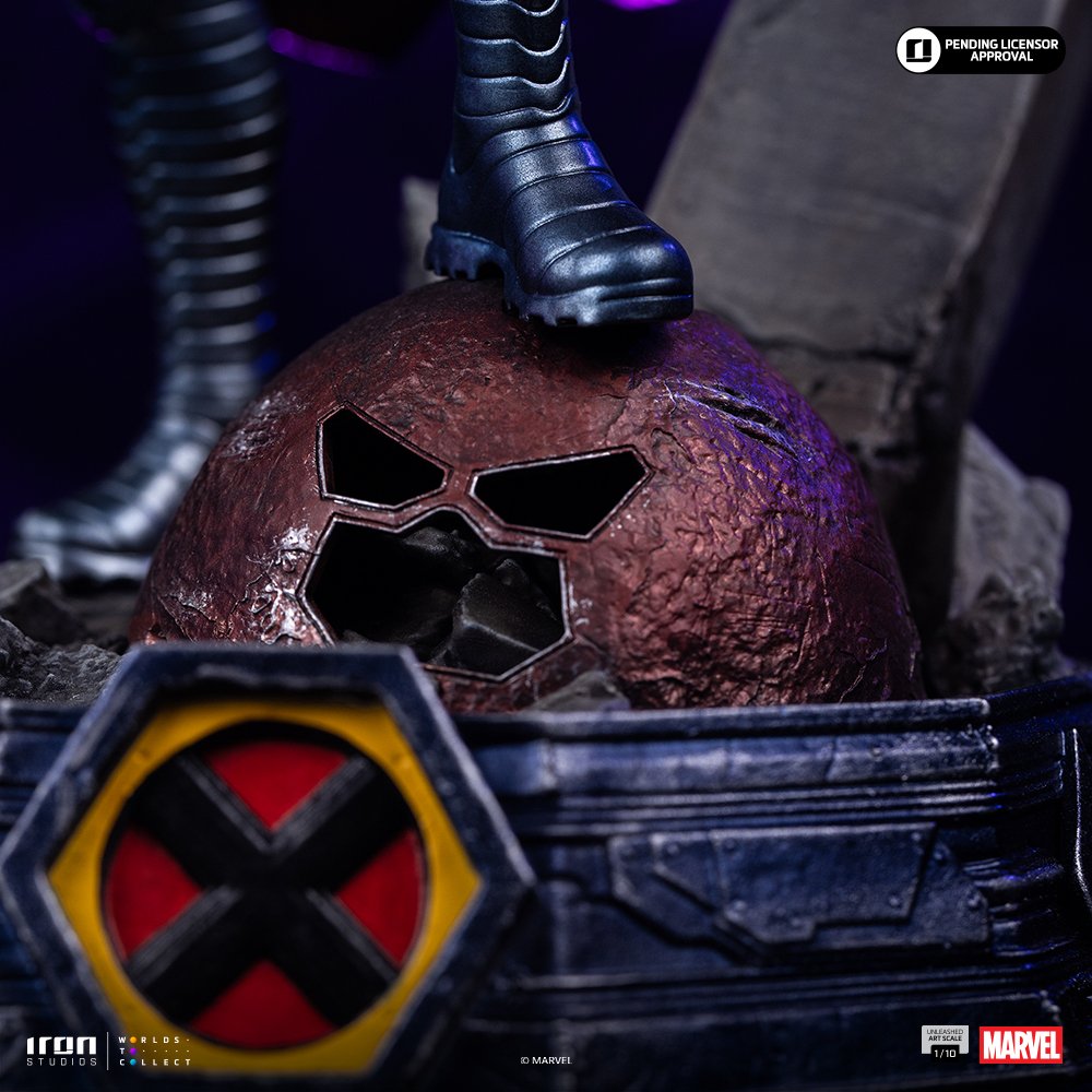GAMBIT UNLEASHED - X-MEN - ART SCALE 1/10 - IRON STUDIOS - Imagen 24