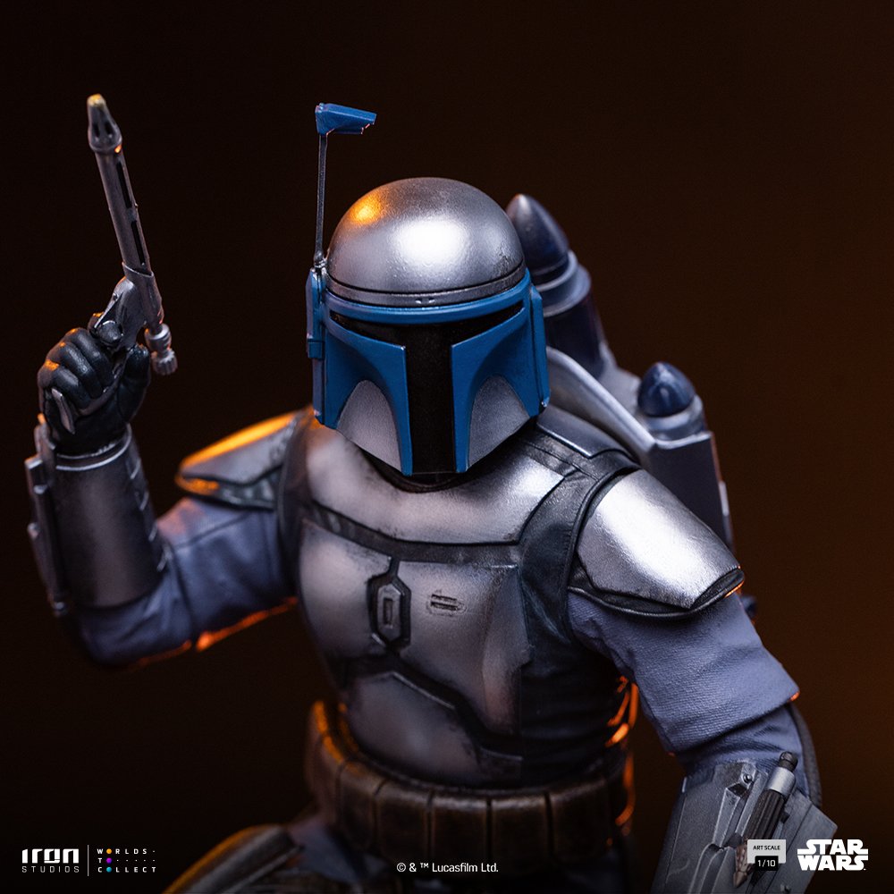 JANGO FETT - STAR WARS - ART SCALE 1/10 - IRON STUDIOS - Imagen 7