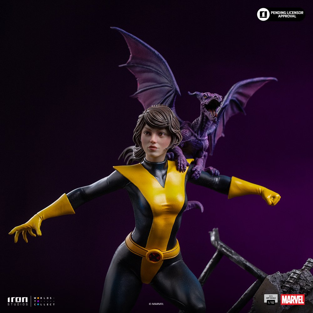 KITTY PRYDE & LOCKHEED - X-MEN COMICS - BDS ART SCALE 1/10 - IRON STUDIOS - Imagen 5