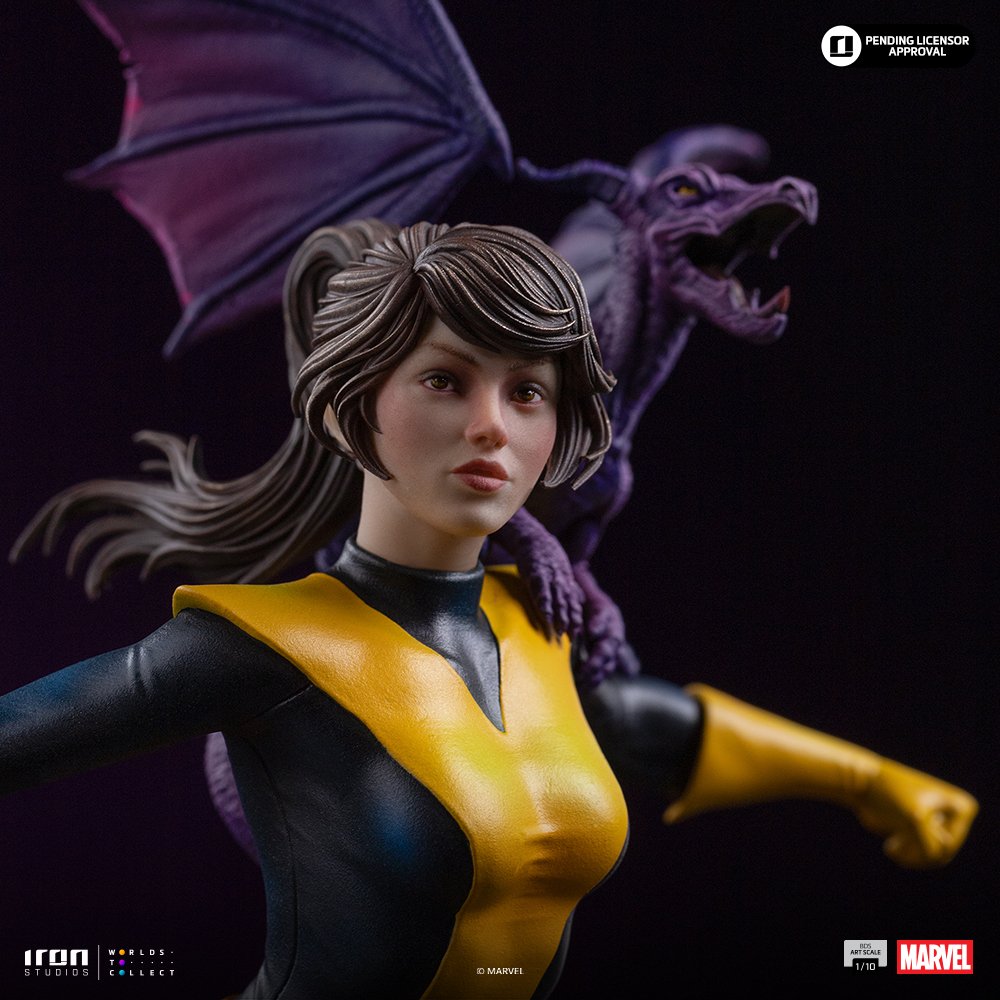 KITTY PRYDE & LOCKHEED - X-MEN COMICS - BDS ART SCALE 1/10 - IRON STUDIOS - Imagen 7