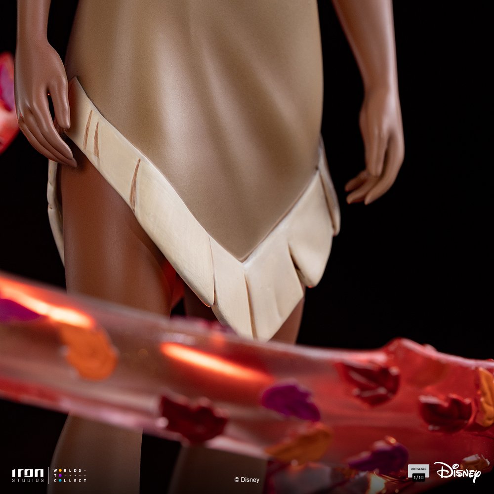 POCAHONTAS COLORS OF THE WIND VER. - DISNEY CLASSICS - ART SCALE 1/10 - IRON STUDIOS - Imagen 15