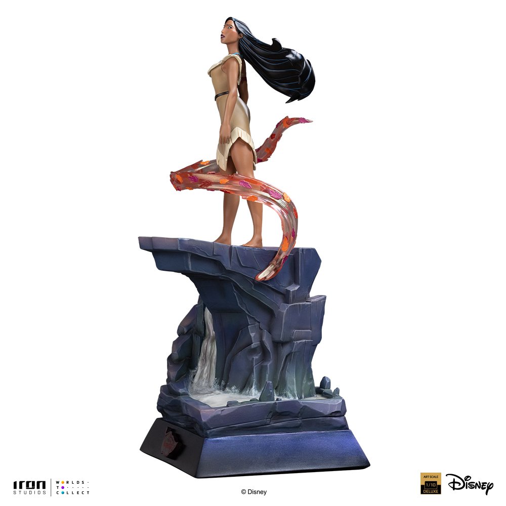POCAHONTAS COLORS OF THE WIND VER. - DISNEY CLASSICS - ART SCALE 1/10 - IRON STUDIOS - Imagen 2