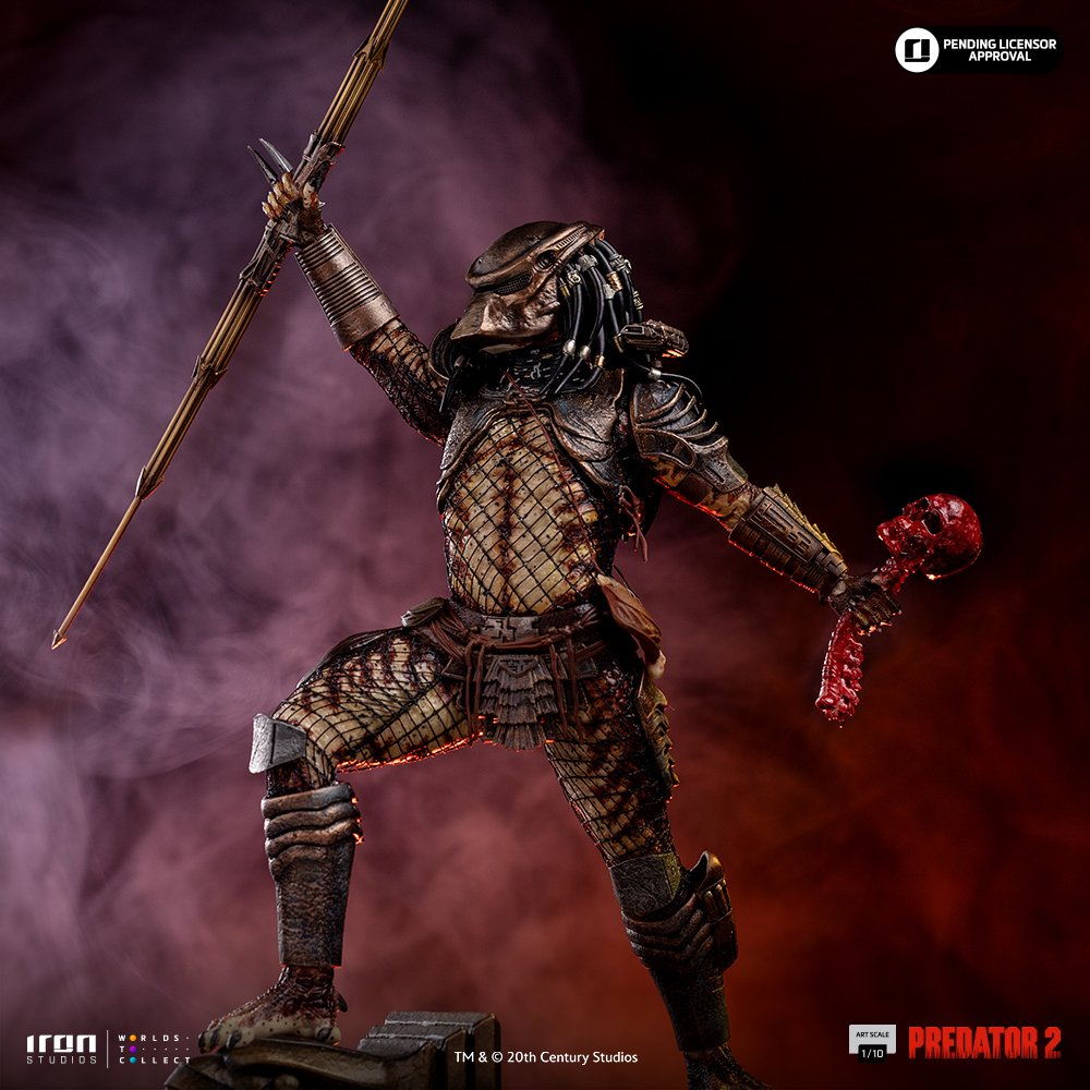 PREDATOR CITY HUNTER - PREDATOR 2 - ART SCALE 1/10 - IRON STUDIOS - Imagen 30