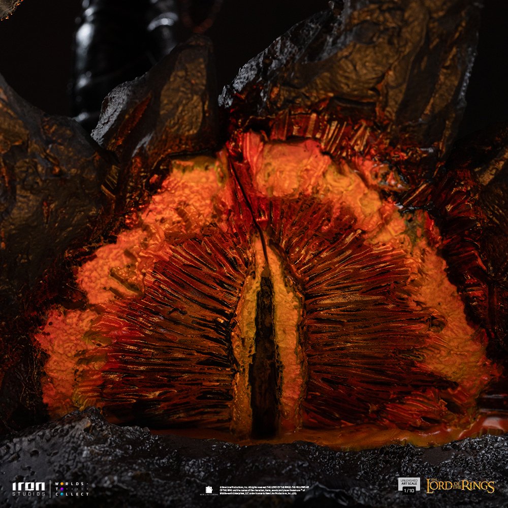 SAURON UNLEASHED - THE LORD OF THE RINGS - ART SCALE 1/10 - IRON STUDIOS - Imagen 7